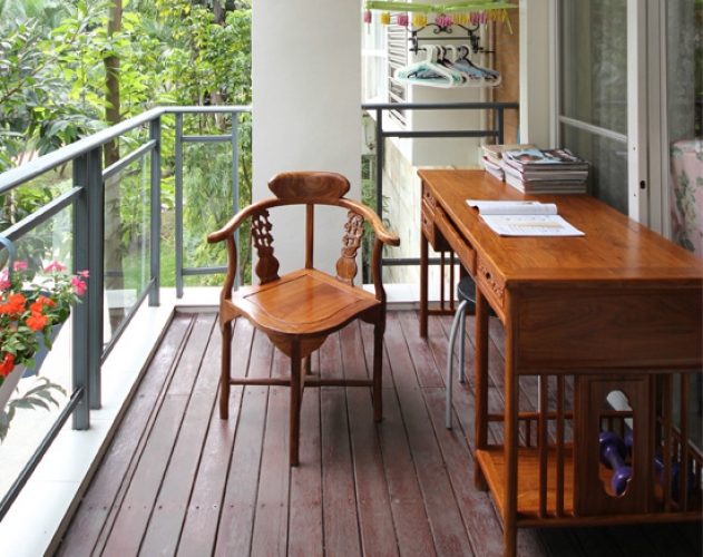 我擁有一個小庭院